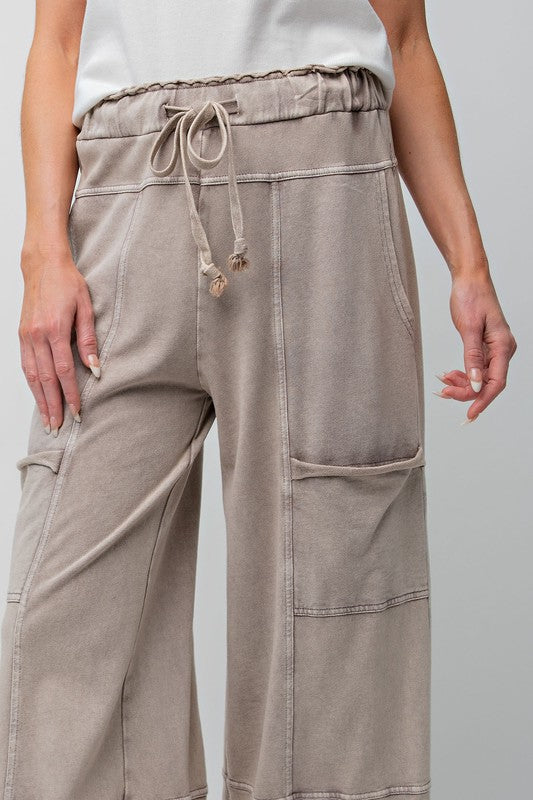 Mineral Washed Terry Knit Pants – Dirty Hippie a division of