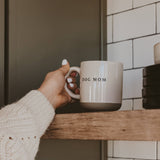 Dog Mom Stoneware Mug