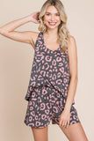 Animal Print Tank and Shorts Set