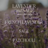 Sweet Water Decor Lavender and Sage Reed Diffuser