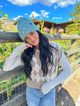 Rhinestone Charm Beanie