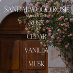 Sweet Water Decor Sandalwood Rose Reed Diffuser