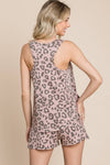 Animal Print Tank and Shorts Set