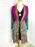 Silk Patchwork Kimono