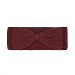 Knit Bow Headwrap