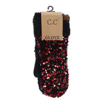 Sequin Mittens