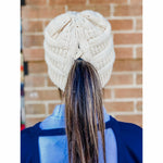 Criss-Cross Knit Beanie