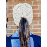 Criss-Cross Knit Beanie