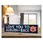 3x13 Block Love you Auburn Tigers