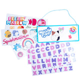 Squishmallows Room Sign with wall decals
