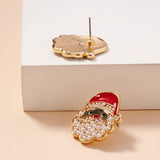 Santa Claus Pearls Earrings