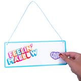 Squishmallows Room Sign with wall decals