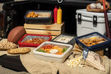 Pan Frame w/ Lid & Hot or Cold Gel Pack - Red