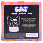 Light Up Acrylic Sign – Cat