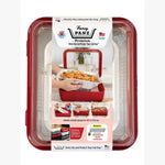 Pan Frame w/ Lid & Hot or Cold Gel Pack - Red