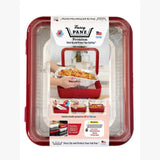 Pan Frame w/ Lid & Hot or Cold Gel Pack - Red