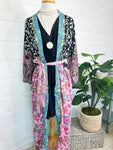 Silk Patchwork Kimono