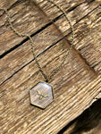 Resin Honey Bee Necklace