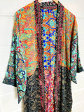 Silk Patchwork Kimono