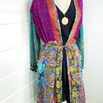 Silk Patchwork Kimono