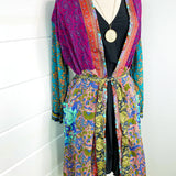 Silk Patchwork Kimono