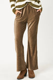 Olive Velvet Corduroy Pants