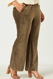 Olive Velvet Corduroy Pants