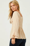 Tanner Babydoll Top