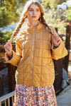 Taupe Quilted Jacket
