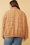Taupe Quilted Jacket