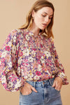 Wildflower Breeze Smocked Blouse