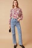 Wildflower Breeze Smocked Blouse