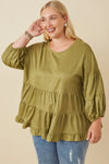 Mossy Bank Olive Tunic