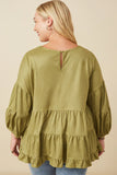 Mossy Bank Olive Tunic