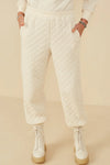 Sandra Quilted Jogger Pants
