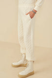 Sandra Quilted Jogger Pants