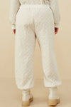 Sandra Quilted Jogger Pants