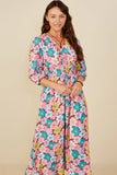 Petal Dreams Maxi Dress