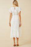White Eyelet Dress