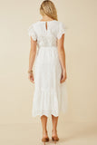 White Eyelet Dress