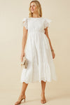 White Eyelet Dress