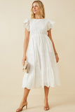 White Eyelet Dress