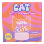 Light Up Acrylic Sign – Cat