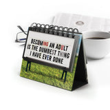 The Daily Marquee Desktop Flipchart