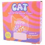Light Up Acrylic Sign – Cat