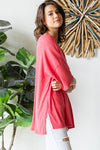 Ribbed Oversized Top