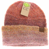 Slouchy Mohair Cuffed Beanie
