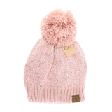 Scatter Sequin Pom Beanie