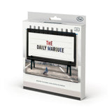 The Daily Marquee Desktop Flipchart