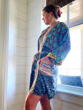 Silk Patchwork Kimono